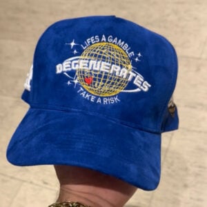 “Life’s a Gamble” Luxury Suede Cap x Dodger Blue “World Series 2025” Edition